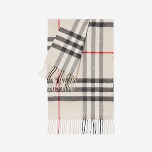 Burberry Check Cashmere Scarf
